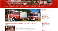 Desktop Screenshot of ffw-katzwang.de
